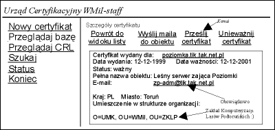 Widok szczegowy